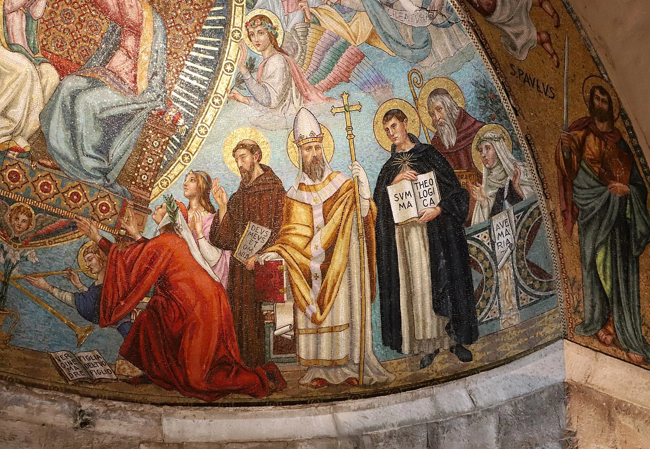 Incoronazione della Vergine - Abbazia di San Gaudenzio, dettaglio 8